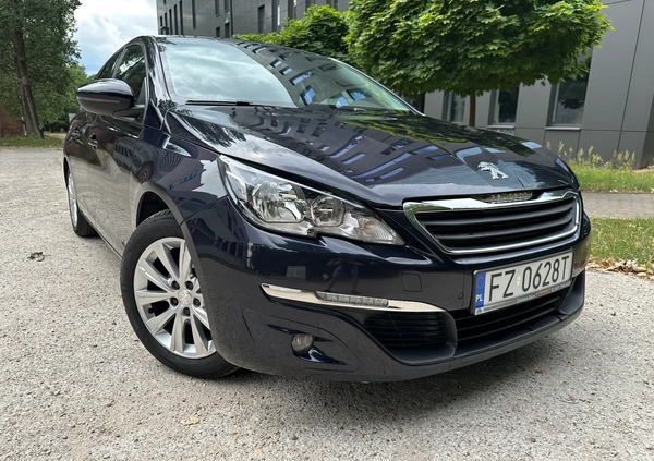 Peugeot 308 cena 23900 przebieg: 218000, rok produkcji 2014 z Góra małe 352